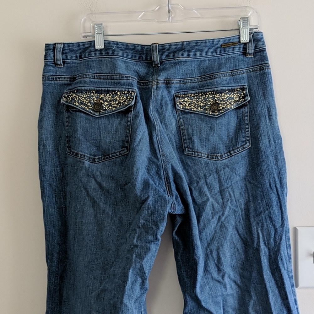 Michael Kors Sequins Denim Jeans